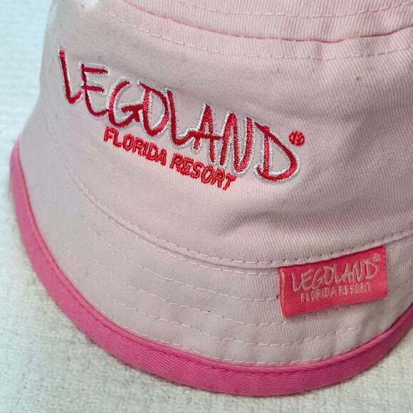 Legoland Bucket Sun Hat - Toddler - Pink Mermaid - Vacation - Picture 2 of 6